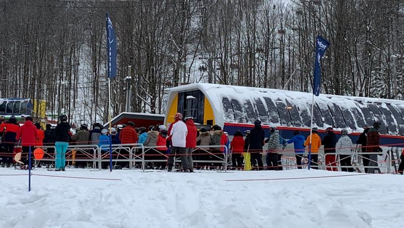 Bromont - Il y a toujours moyen de faire du beau ski à cette montagne