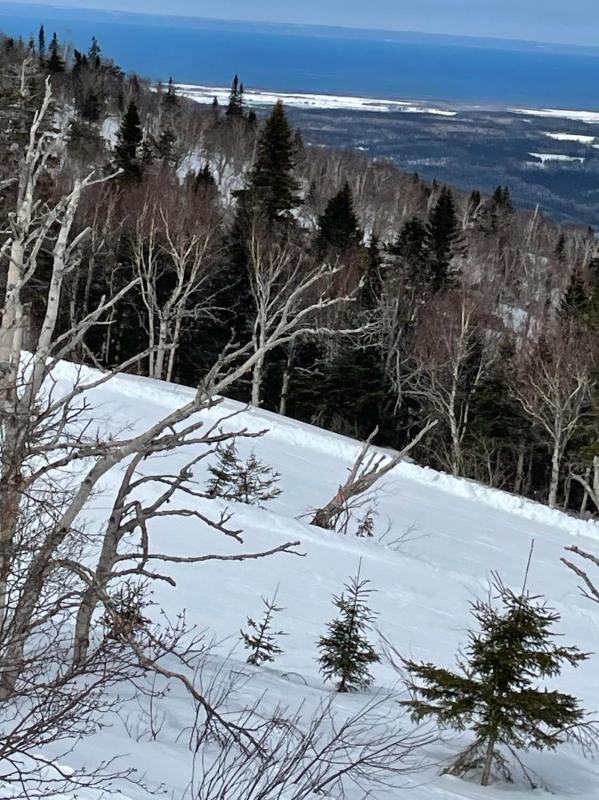 Parc du Mont-Comi - Belle journée et condition hivernale