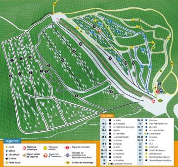 Parc du Mont Saint-Mathieu Conditions de ski RSA