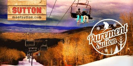 MONT SUTTON - Du ski de printemps pour ce samedi 21 avril...