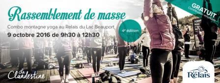 LE RELAIS - RASSEMBLEMENT YOGA À LA MONTAGNE CE WEEK-END