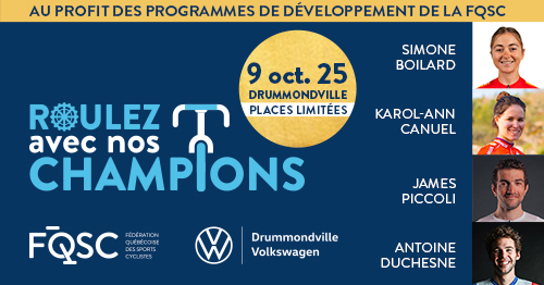FQSC - Roulez avec nos champions FQSC - Roulez avec nos champions