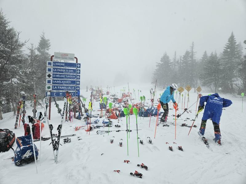 Mont Sainte-Anne -  La journée s’annonce mémorable.