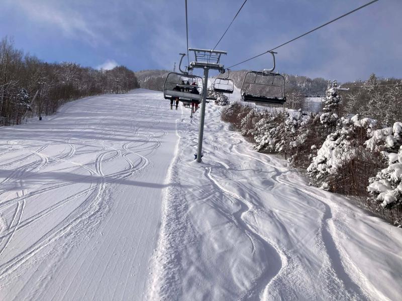 Stoneham - La plus belle journée de ski depuis le début de la saison