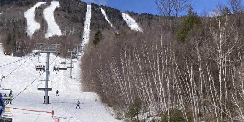 Mont Sainte-Anne - Encore une très bonne couverture de neige