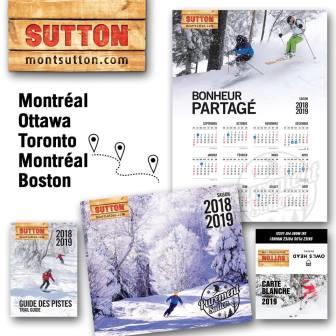 Mont Sutton - Sera à Montréal - Ottawa - Toronto - Boston