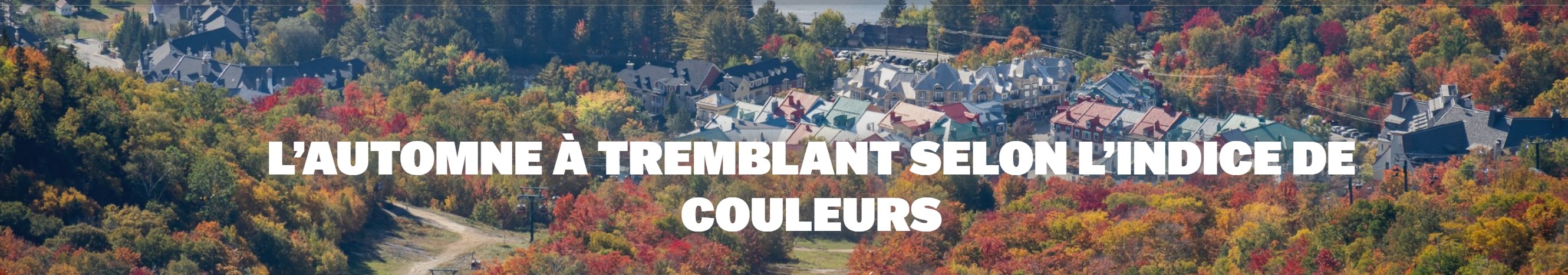 L'automne au Mont Tremblant