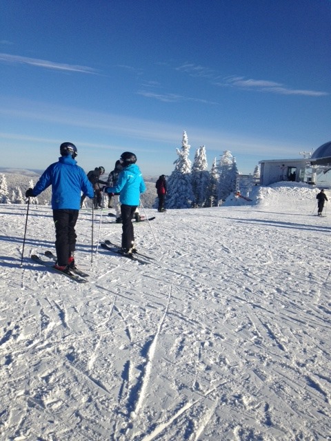Mont Tremblant - Suggestion pour une piste d'un niveau familiale. Mont Tremblant - Suggestion pour une piste d'un niveau familiale.