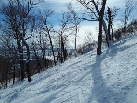 Mont Sainte-Anne - Aujourd'hui ça prenait des carres bien affûtés.